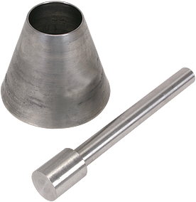 Conical Mold and Tamper for Fine Aggregate
